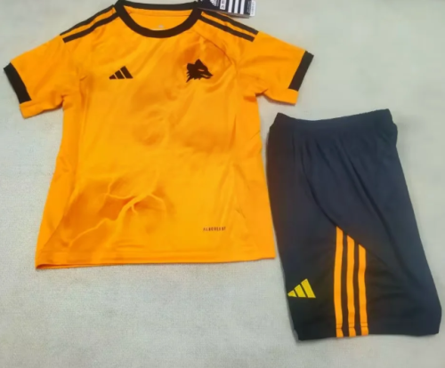 AS Roma 2025/2026 away full set kit (Adult and Kids)
