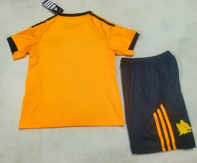 AS Roma 2025/2026 away full set kit (Adult and Kids)