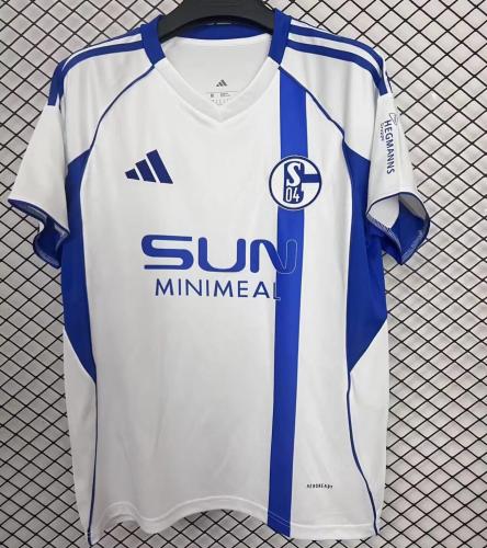 Schalke 04 2025/2026 away shirt no patch