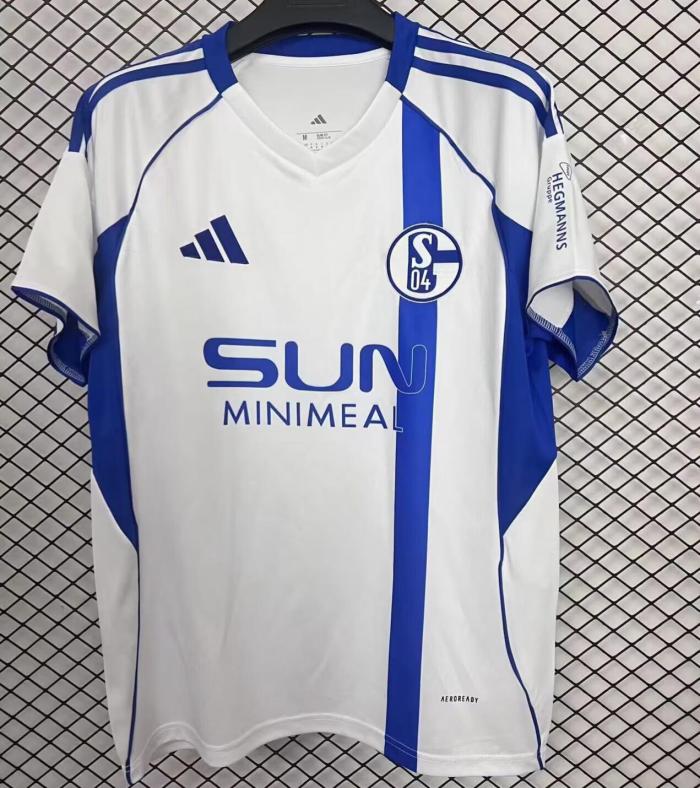 Schalke 04 2025/2026 away shirt no patch