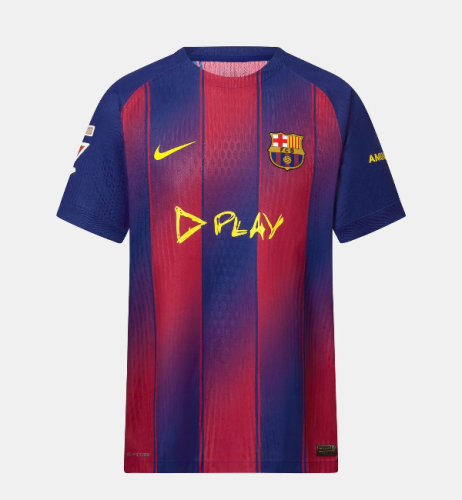 Barcelona x Ed Sheeran 2025/2026 home speical version shirt