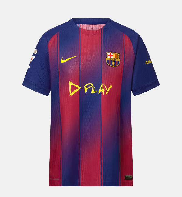Barcelona x Ed Sheeran 2025/2026 home speical version shirt