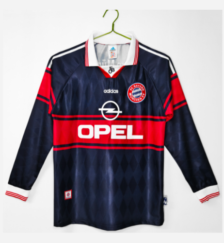 Bayren 1998/1999 home retro shirt long sleeve