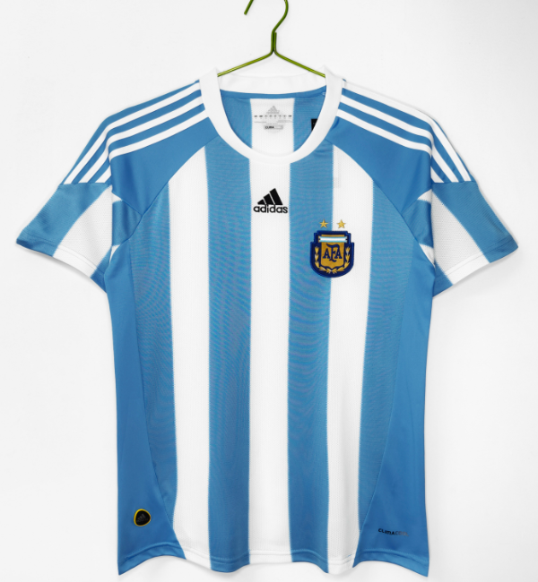 Argentina 2010 home shirt Messi