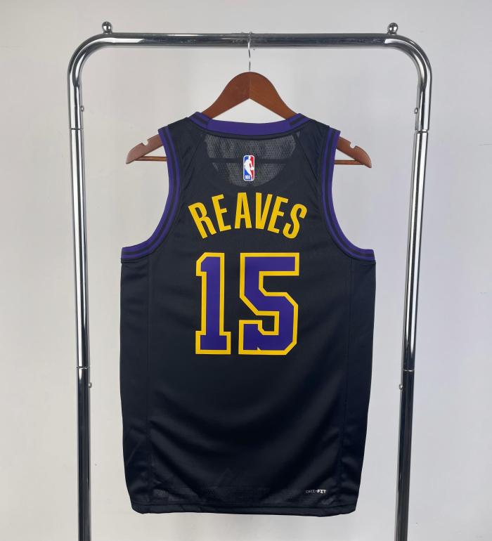 Lakers NBA Shirt 2026 Season City Version REAVES 15