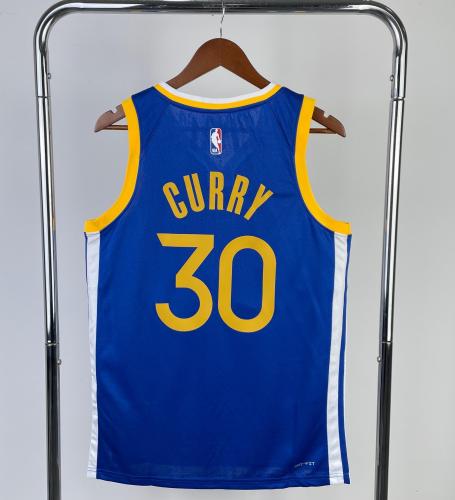Golden State Warriors NBA Shirt V-Neck 2023 season Blue Curry 30