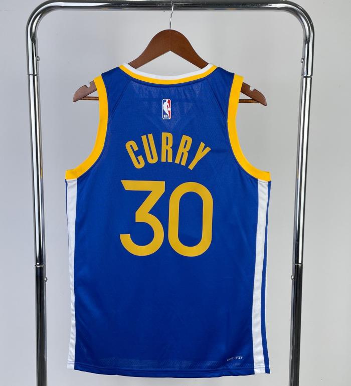 Golden State Warriors NBA Shirt V-Neck 2023 season Blue Curry 30