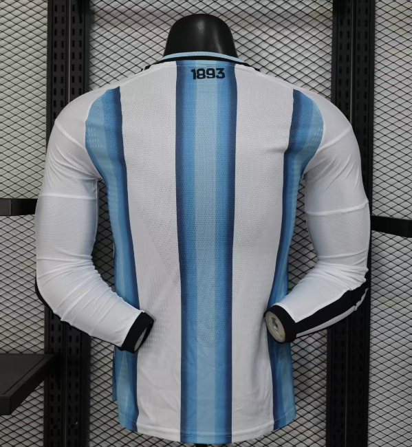 Argentina 2026 home shirt Messi player version long sleeve