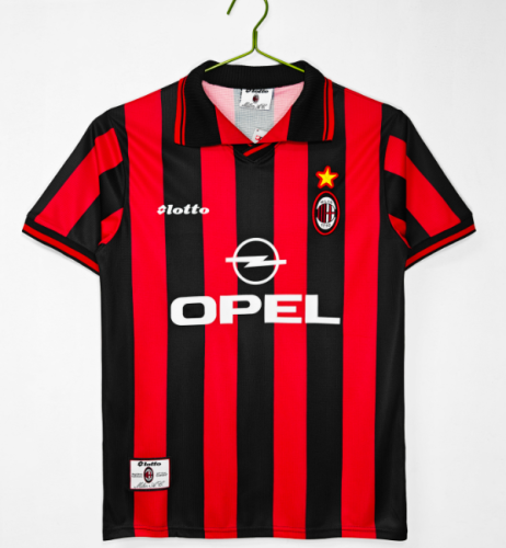 AC Milan 1997/1998 home retro shirt MALDINI