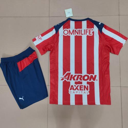 Chivas Guadalajara CD 2025/2026 home full set kit
