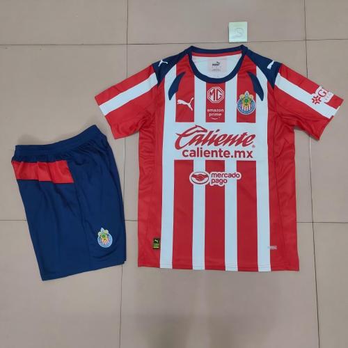 Chivas Guadalajara CD 2025/2026 home full set kit