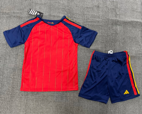 Spain Nation team 2026 home full set kit (Adult and Kids)