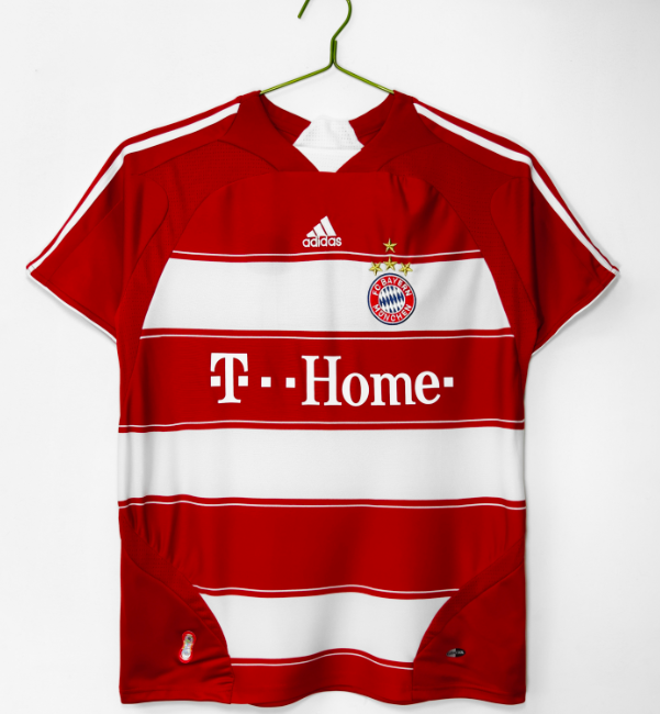 Bayren 2007/2008 home retro shirt