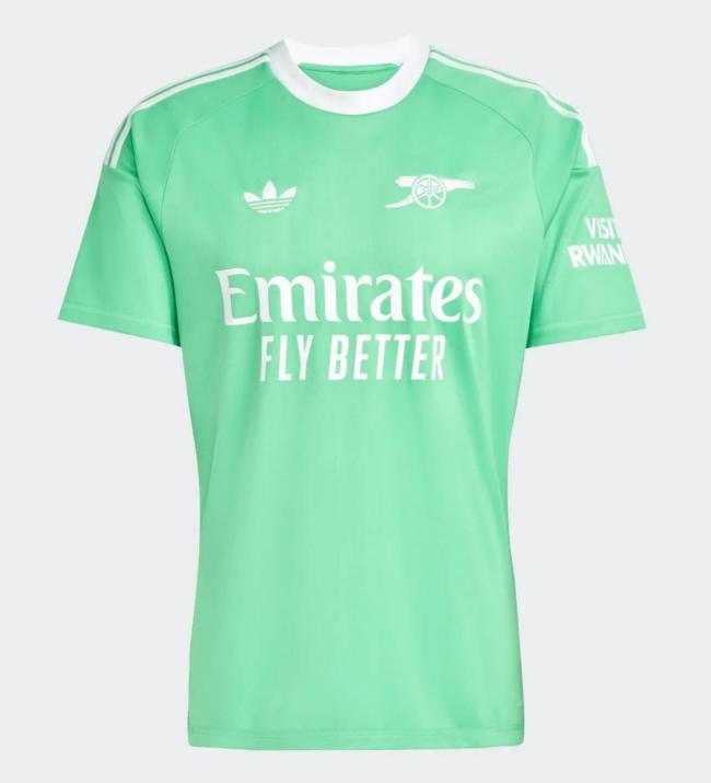Arsenal 2025/2026 goalkeeper shirt Green
