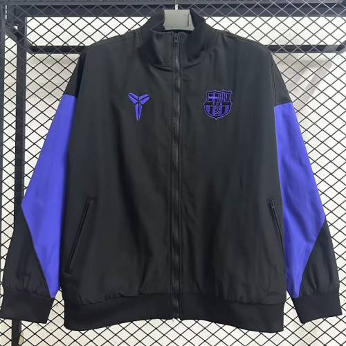 Barcelona x Kobe 25/26 windbreaker jacket black