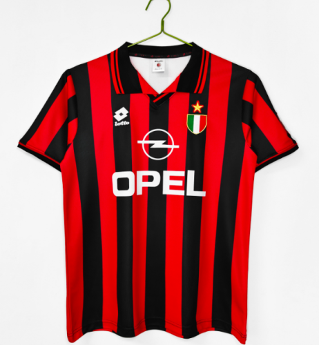AC Milan 1996/1997 home retro shirt MALDINI