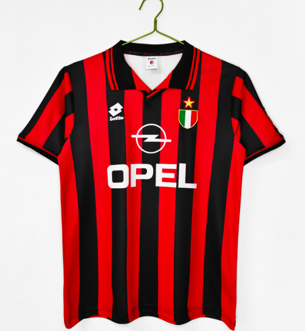 AC Milan 1996/1997 home retro shirt MALDINI