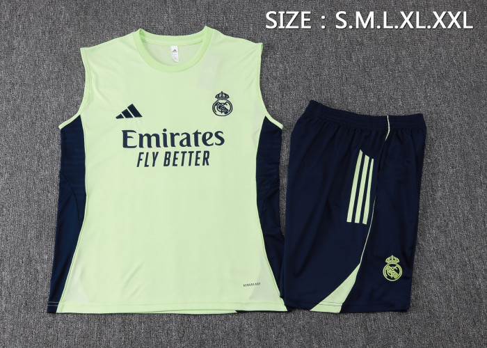 Real Madrid 2025/2026 vest tracksuit Light green