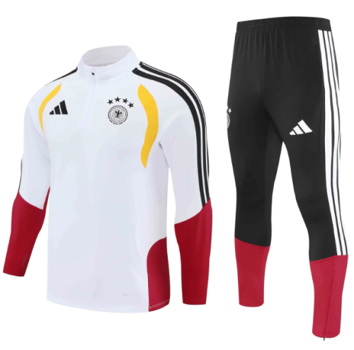 Germany 2026/2027 1/4 zipper tracksuit white