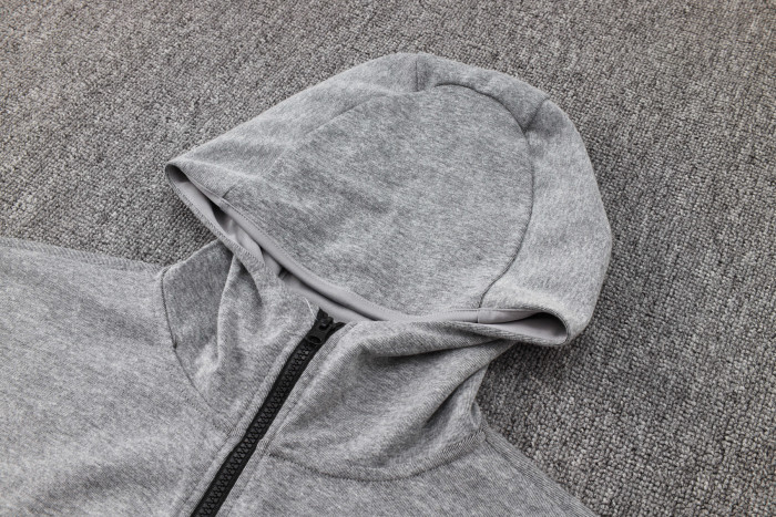 Nike 2024/2025 hooded tracksuit grey