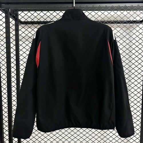 Benfica 2026 windbreaker coat Black