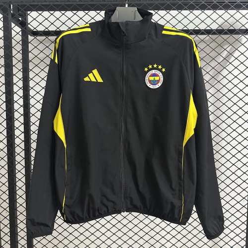 Fenerbahce S.K. 2026/2027 windbreaker coat Black