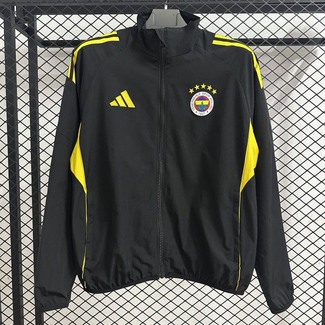 Fenerbahce S.K. 2026/2027 windbreaker coat Black