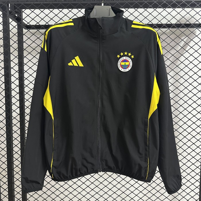 Fenerbahce S.K. 2026/2027 windbreaker coat Black