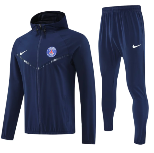 Paris Saint-Germain PSG 2025/2026 windbreaker royal blue suit