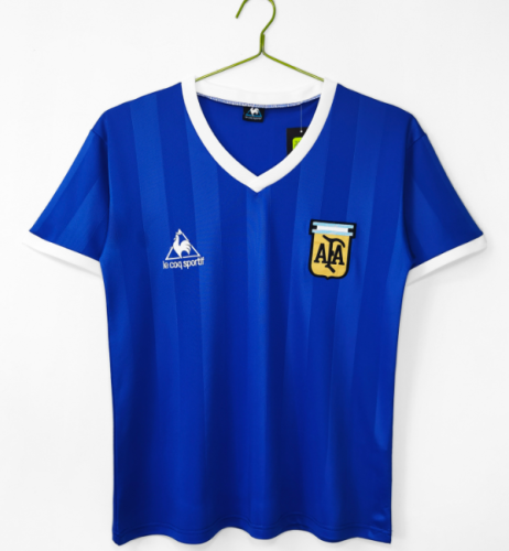 Argentina 1986 away shirt MARADONA