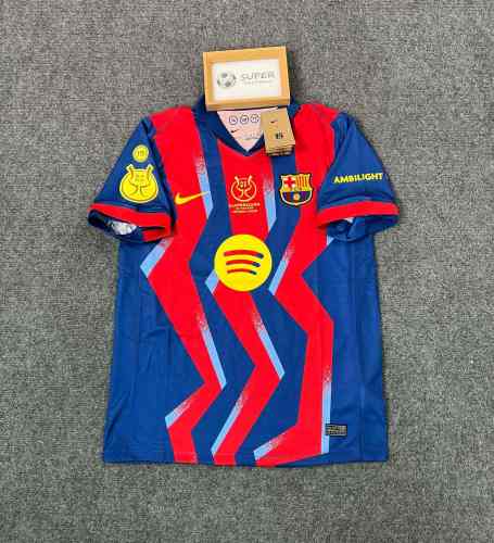 Barcelona 2025/2026 Spain Super Cup final jersey
