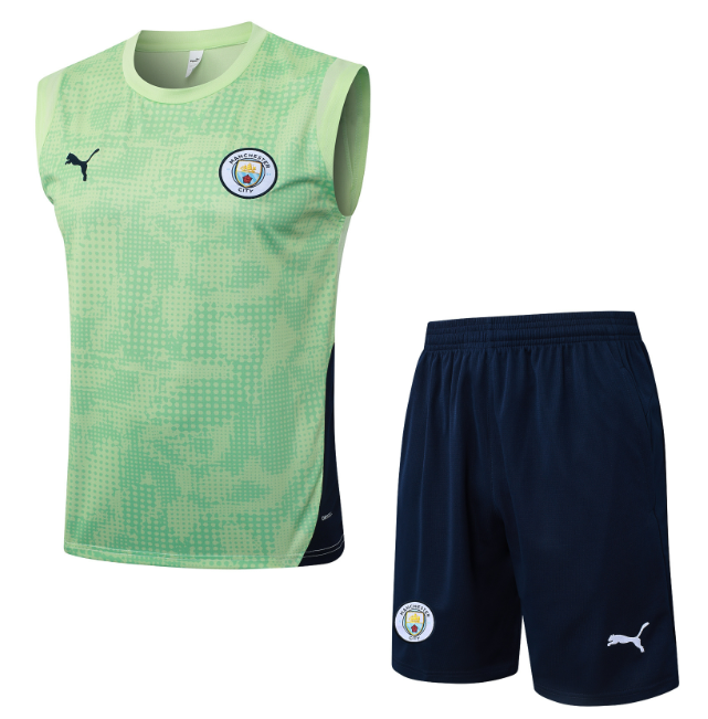 Manchester City 2025/2026 vest tracksuit green