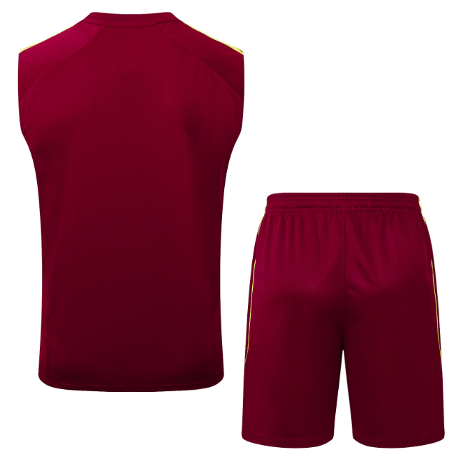 Arsenal 2025/2026 vest tracksuit brown