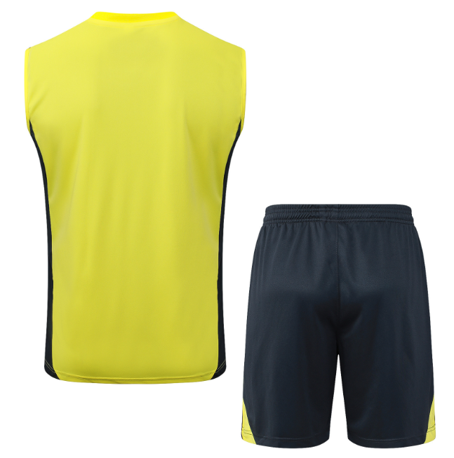 Real Madrid 2025/2026 vest tracksuit yellow