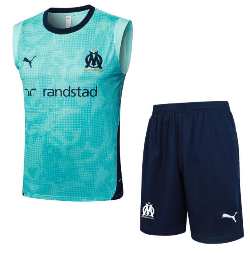 Marseille  2025/2026 vest tracksuit light green