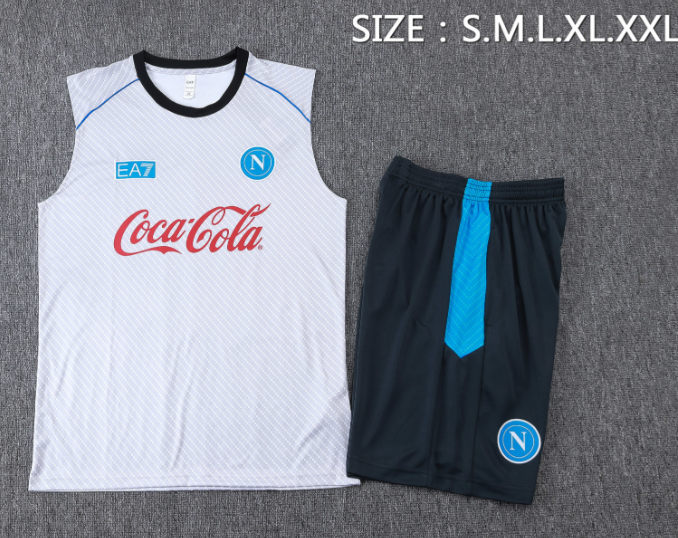 Napoli 2025/2026 vest tracksuit light grey