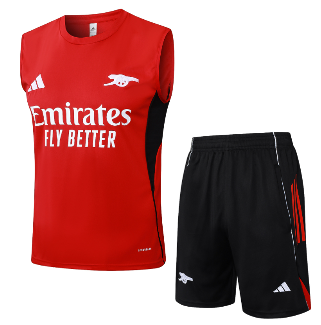 Arsenal 2025/2026 vest tracksuit red