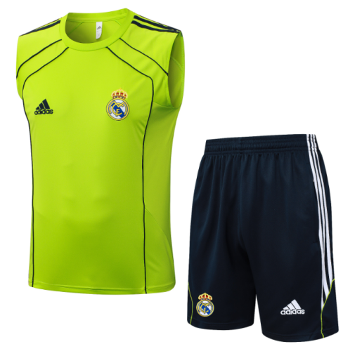 Real Madrid 2025/2026 vest tracksuit retro grass green