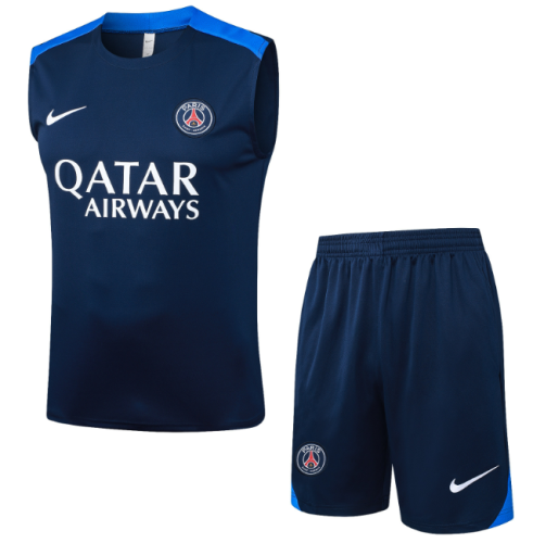 Paris Saint-Germain PSG 2025/2026 vest tracksuit royal blue