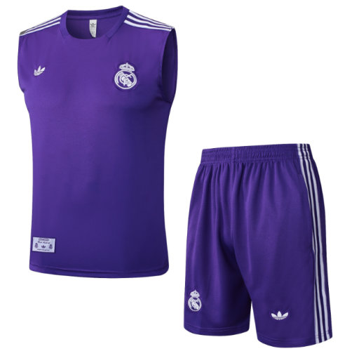 Real Madrid 2025/2026 vest tracksuit retro purple