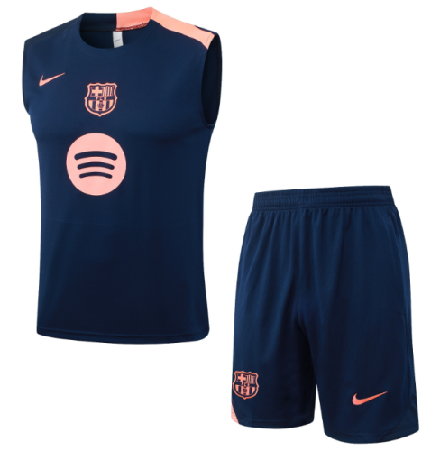 Barcelona 2025/2026 vest tracksuit royal blue