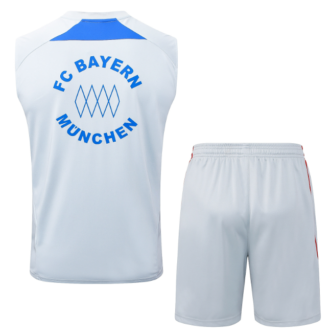 Bayren 2025/2026 vest tracksuit retro white