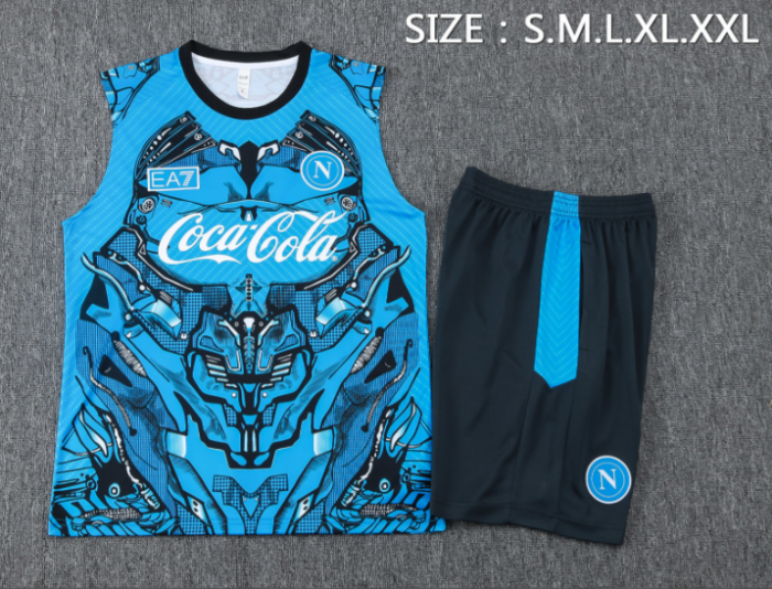 Napoli 2025/2026 vest tracksuit blue