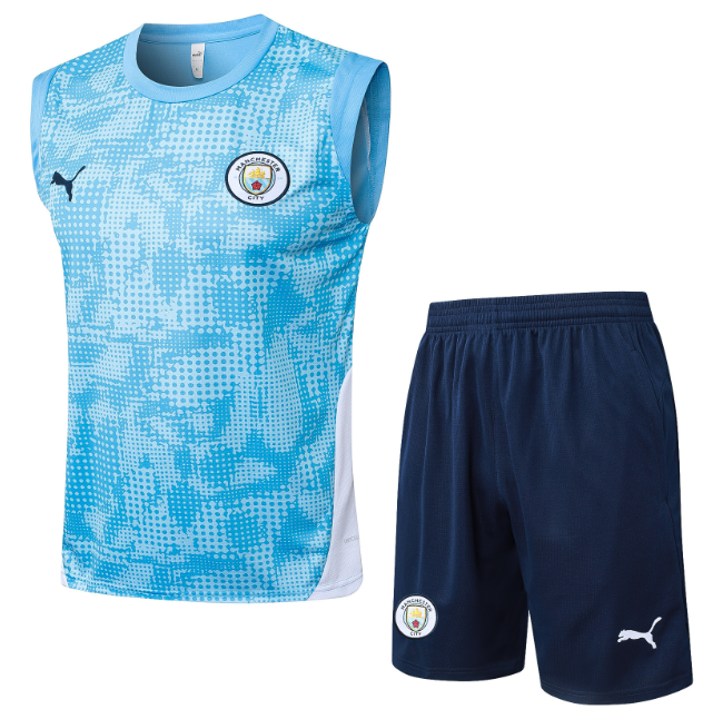 Manchester City 2025/2026 vest tracksuit blue