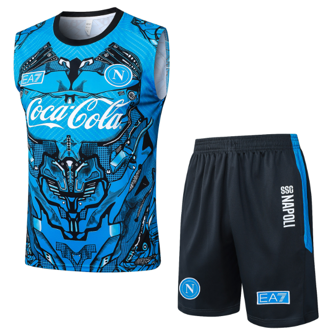 Napoli 2025/2026 vest tracksuit blue