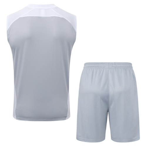 Real Madrid 2025/2026 vest tracksuit light grey