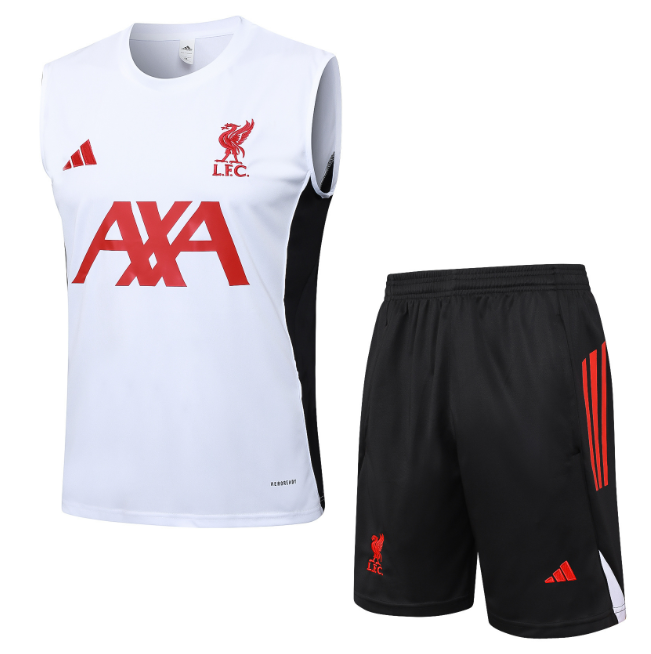 Liverpool 2025/2026 vest tracksuit white