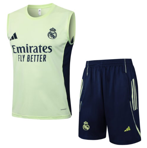 Real Madrid 2025/2026 vest tracksuit light green