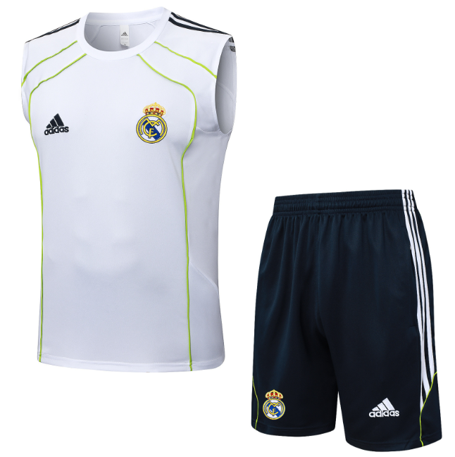 Real Madrid 2025/2026 vest tracksuit retro white