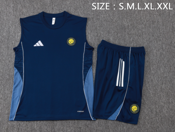 Al-Nassr FC 2025/2026 vest tracksuit royal blue